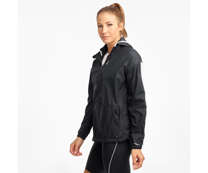 Women\'s Saucony Packaway Jackets Black | Singapore 272SGLO